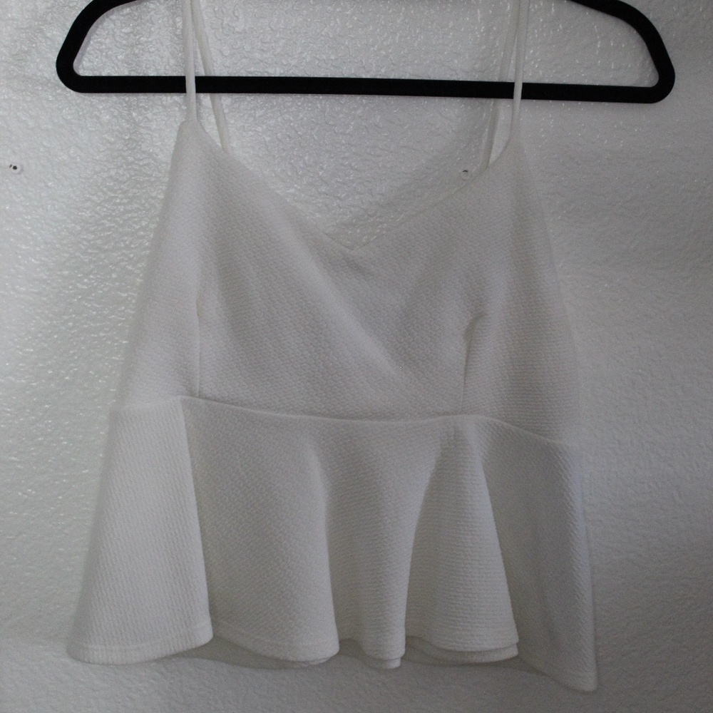 Peplum Crop Top